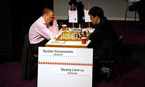 Quang Liêm thủ hoà nhà cựu vô địch thế giới của FIDE