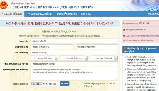 Thủ tướng: Chấn chỉnh việc chậm trễ trả lời phản ánh của người dân