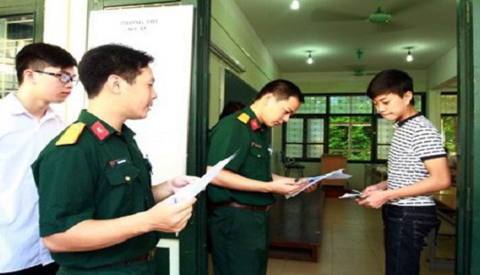 Các trường quân đội công bố điểm sàn xét tuyển