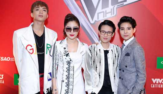 Chân dung 4 HLV The Voice Kids- Giọng hát Việt nhí 2017