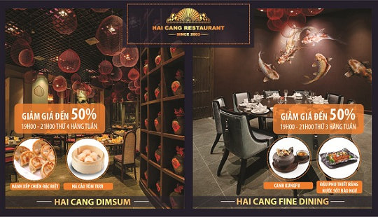 Hải Cảng tại Novotel Đà Nẵng dành tặng thực khách hàng loạt ưu đãi