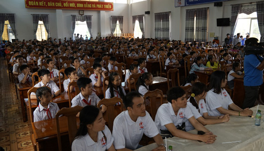 Đào tạo kỹ năng tự vệ và phòng chống xâm hại trẻ em tại Cà Mau