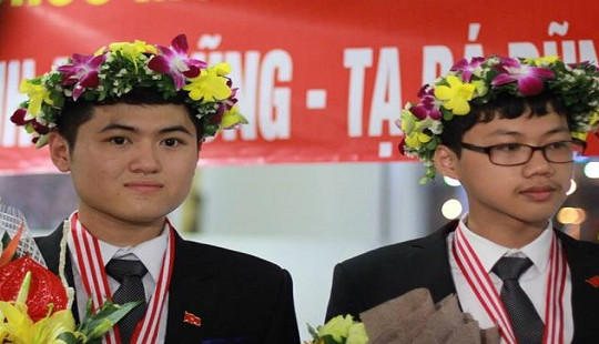 Tình bạn đẹp từ cuộc thi Olympic quốc tế 2017