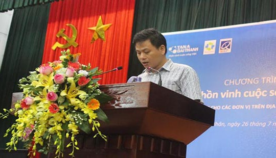 Trao tặng 50 máy lọc nước cho huyện Lý Nhân, tỉnh Hà Nam