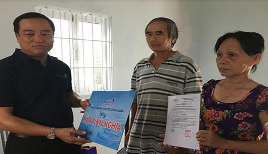 Công ty CP Ma San Phú Quốc tặng 5 căn nhà tình nghĩa cho gia đình chính sách, thương binh liệt sỹ