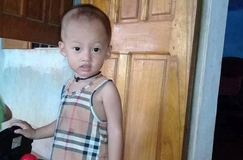 Tìm thấy thi thể cháu bé 20 tháng tuổi mất tích ở Thanh Hóa