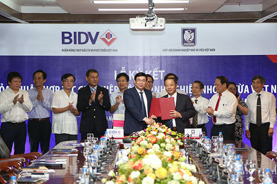 BIDV và VINASME ký thỏa thuận hợp tác giai đoạn 2017-2022
