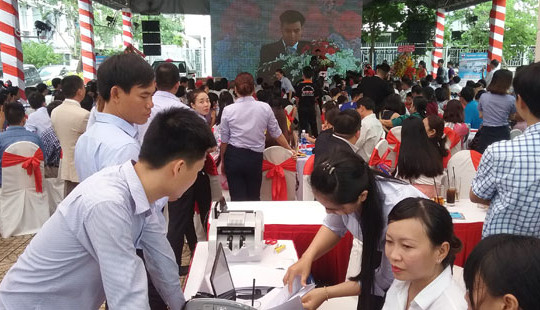 100% nhà phố Vạn Xuân Đất Việt đã có chủ