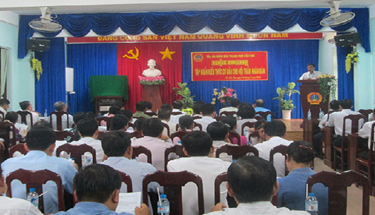 TAND hai cấp TP. Cần Thơ: Quyết tâm hoàn thành tốt nhiều mặt công tác năm 2017