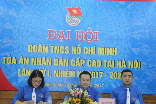 TAND cấp cao tại Hà Nội tổ chức Đại hội Đoàn TNCS Hồ Chí Minh nhiệm kỳ 2017 -2020