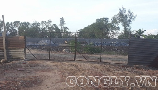 Huyện Hưng Nguyên - Nghệ An: DNTN tự ý san lấp mặt bằng trên đất nuôi trồng thủy sản