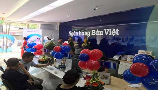Mạng lưới của Ngân hàng Bản Việt sẽ tăng thêm 15 điểm giao dịch