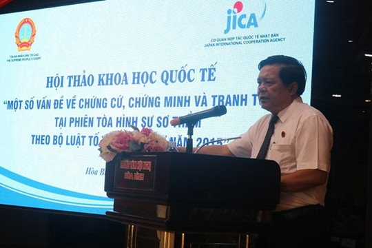 Vấn đề chứng cứ, chứng minh theo Bộ luật Tố tụng hình sự 2015