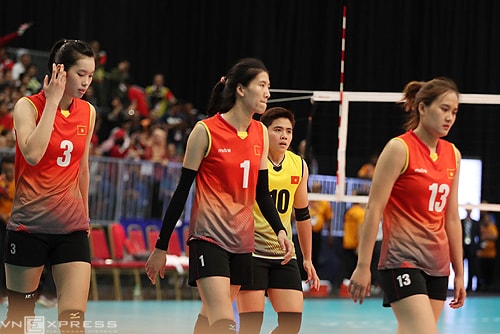 Bóng chuyền nữ Việt Nam lần đầu đứng ngoài top 2 SEA Games sau 16 năm