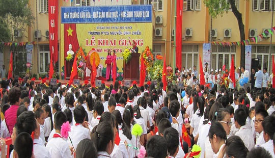Hà Nội: Lễ khai giảng không quá 1 tiếng đồng hồ