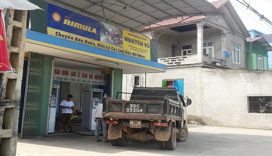 Thanh Hoá: Nhiều cây xăng dầu không phép vẫn ngang nhiên hoạt động