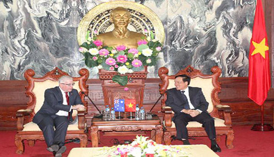 Chánh án TANDTC tiếp Đại sứ Úc tại Việt Nam