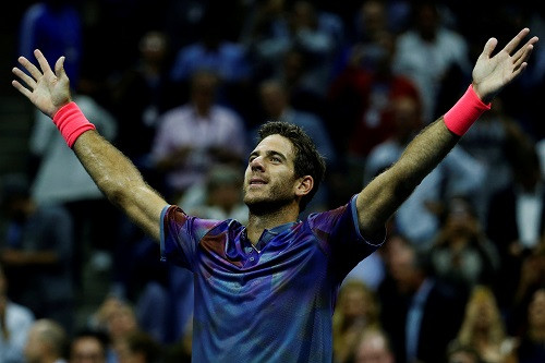 Del Potro thăng hoa, hạ gục Federer ở tứ kết Mỹ Mở rộng