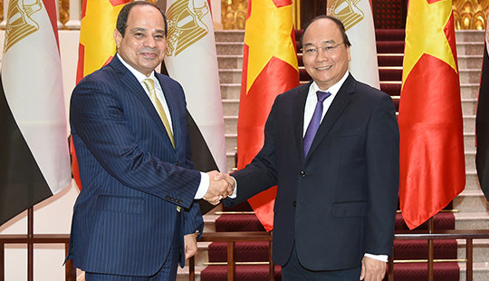 Tổng thống Abdel Fattah Al Sisi: Ai Cập luôn coi trọng, mong muốn mở rộng hợp tác với Việt Nam