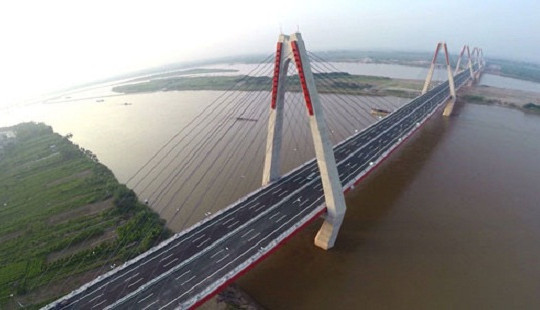 Đề xuất xây 6 cầu mới qua sông Hồng, sông Đuống