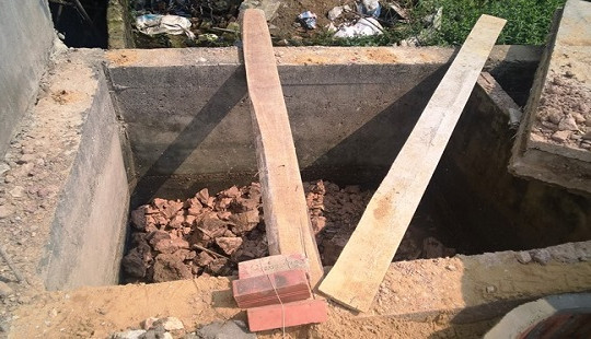 Xác định danh tính bộ hài cốt nữ được phát hiện dưới bể phốt