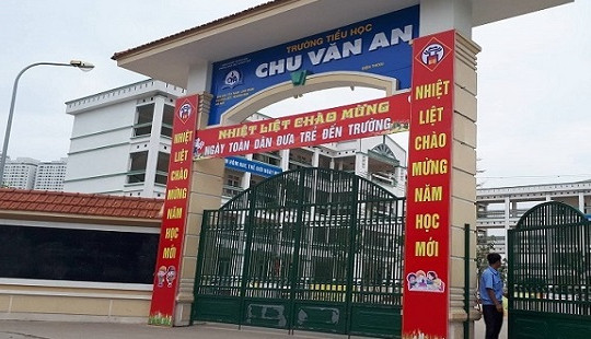 Trường tiểu học Chu Văn An:  Theo dõi sát sao tình hình sức khỏe của học sinh