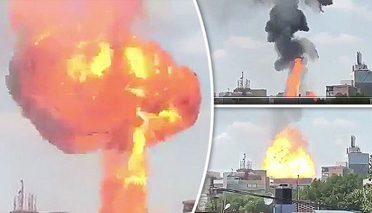 Động đất Mexico: Quả cầu lửa bùng phát cướp đi sinh mạng của 248 người