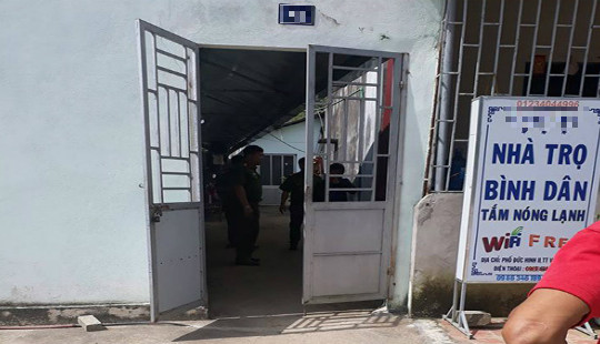 Phát hiện đôi nam nữ tử vong trong phòng trọ