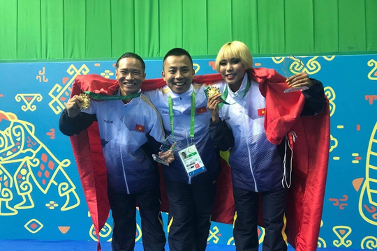 AIMAG 5: Trung Kiên - Hồng Anh giành HC vàng salsa