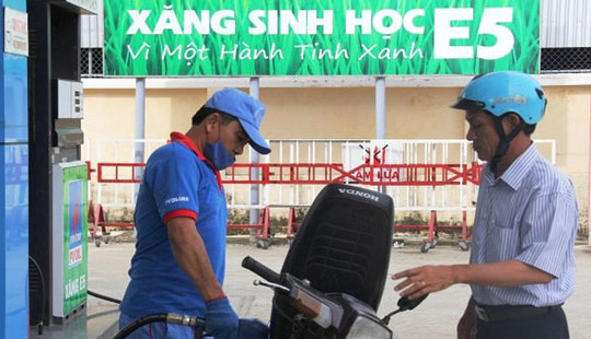 Đẩy mạnh lộ trình phối trộn nhiên liệu sinh học với nhiên liệu truyền thống