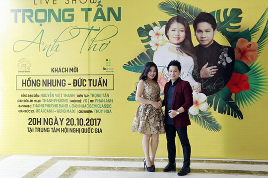 Trọng Tấn, Anh Thơ đầu tư 5 tỷ làm liveshow