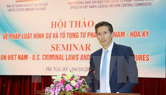 Hoa Kỳ cam kết hỗ trợ tối đa cho Việt Nam cải cách hệ thống tư pháp