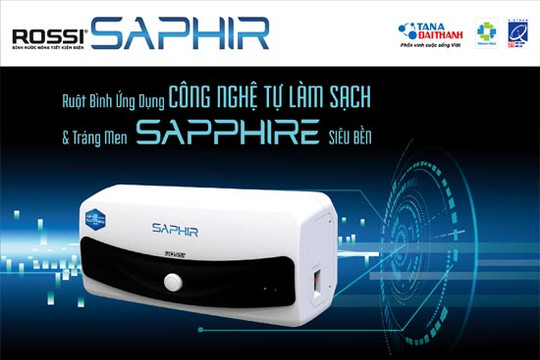 Giải mã lý do bình nước nóng Rossi Saphir tăng đột biến