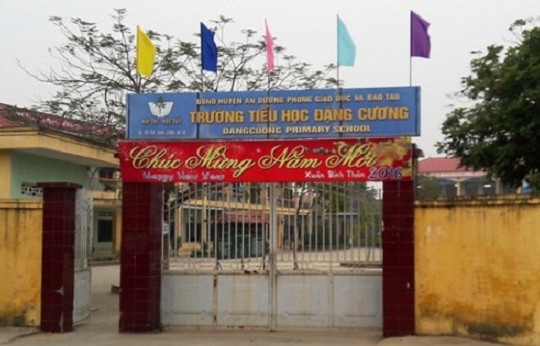 Hải Phòng: Thành lập Hội đồng Xử lý kỷ luật Hiệu trưởng trường Tiểu học Đặng Cương