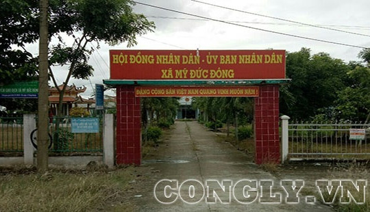 Tiền Giang: UBND xã bị tố lấy đất công cho doanh nghiệp thuê