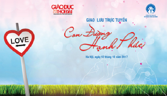 Giao lưu trực tuyến “Con đường hạnh phúc"