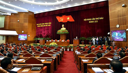 Thông báo Hội nghị lần thứ sáu Ban Chấp hành Trung ương Đảng khóa XII