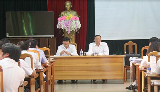 Phó Chánh án TANDTC Nguyễn Trí Tuệ kiếm tra công tác chuyên môn tại TAND Gia Lai và Kon Tum
