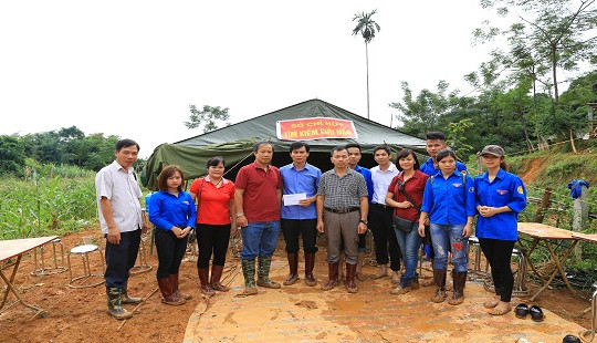 Học viện Tòa án tham gia cứu trợ đồng bào bị thiên tai