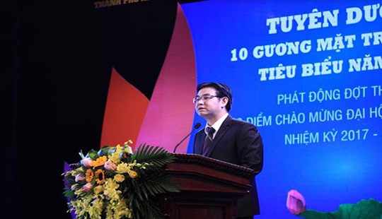 Bí thư Thành đoàn Hà Nội Nguyễn Văn Thắng: Thanh niên Thủ đô gương mẫu đi đầu trong công tác Đoàn và phong trào thanh thiếu niên cả nước
