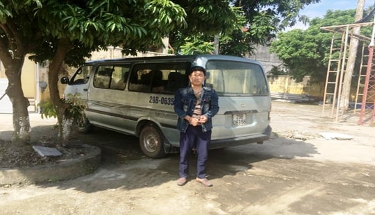 Phá cửa trộm ô tô rồi lái lên Hà Nội tiêu thụ