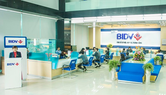 9 tháng đầu năm 2017, các chỉ tiêu kinh doanh của BIDV tăng trưởng khá