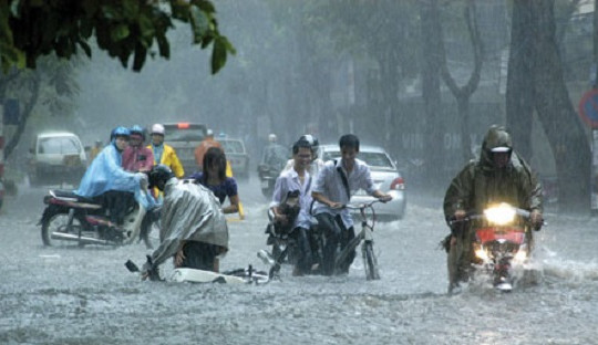 Thời tiết nguy hiểm ở vùng biển phía nam