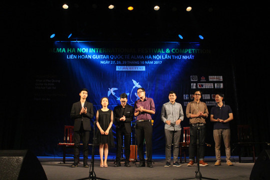 Lộ diện 2 gương mặt giành giải cao nhất Liên hoan Guitar Quốc tế Alma Hà Nội
