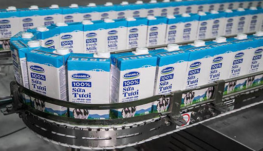 Vinamilk là công ty uy tín nhất ngành thực phẩm tại Việt Nam năm 2017