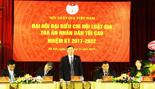 Đại hội Đại biểu Chi hội Luật gia TANDTC nhiệm kỳ 2017 – 2022