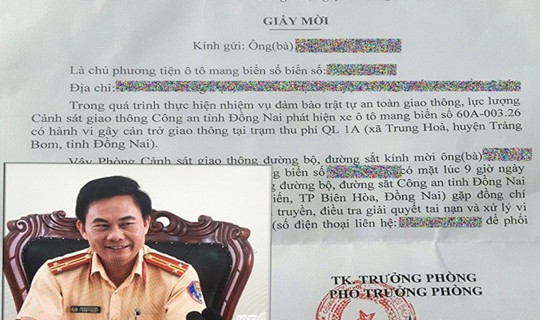 Luân chuyển Thượng tá Võ Đình Thường làm Phó phòng PC64