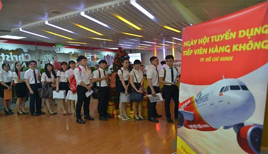 Cơ hội trở thành tiếp viên Vietjet