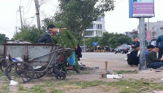 Bắc Giang: Thi thể thai nhi còn nguyên dây rốn trong xe rác
