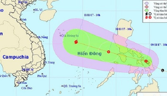 Kịch bản xấu nhất: Miền Trung có thể hứng chịu cơn bão số 13